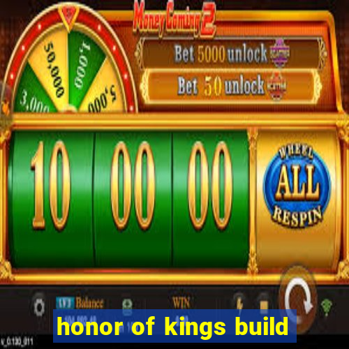 honor of kings build